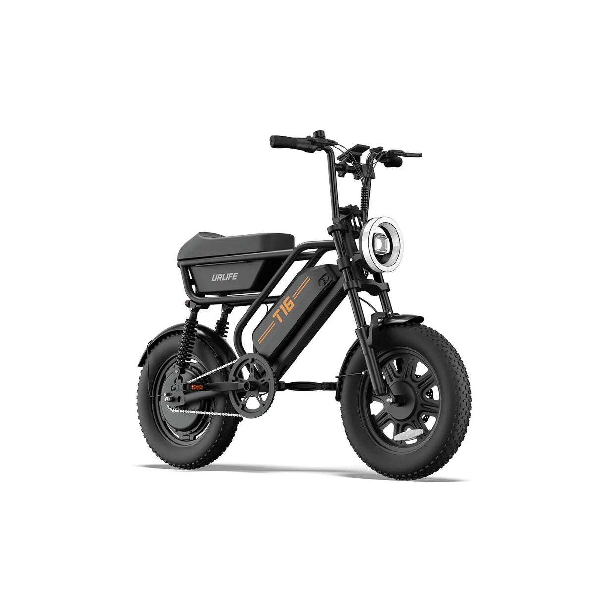 T16 Electric Bicycle, Fat Tyre, 25kmh, 250W Motor, 48V 13Ah Battery, Adult All-Terrain E-Bike