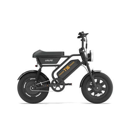 T16 Electric Bicycle, Fat Tyre, 25kmh, 250W Motor, 48V 13Ah Battery, Adult All-Terrain E-Bike