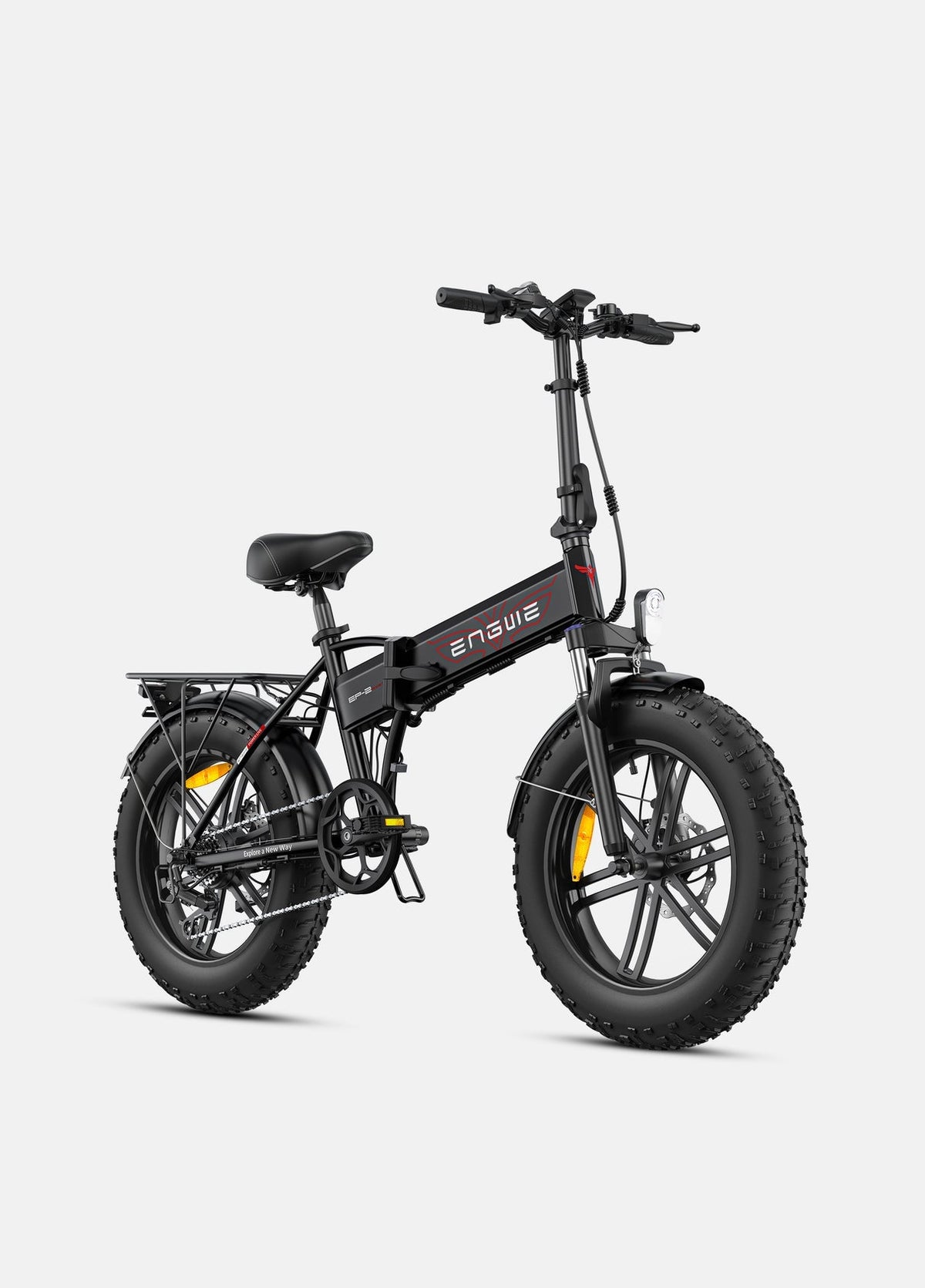 EP-2 Boost Folding Electric Bike, 25km/h, 250W Motor, 55Nm Boost Power, 48V, 13Ah Battery, 20 Inch Fat Tyres Electric Bike