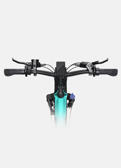 E26 Fat Tyre Electric Bike 250W 70Nm Torque Max Speed 25 km/h 140km Range Dual Suspension All-Terrain Ebike