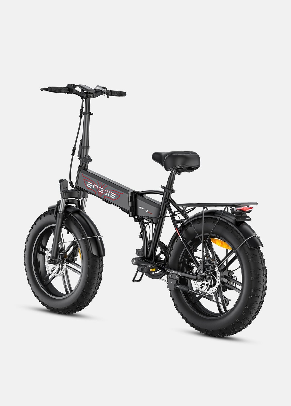 EP-2 Boost Folding Electric Bike, 25km/h, 250W Motor, 55Nm Boost Power, 48V, 13Ah Battery, 20 Inch Fat Tyres Electric Bike