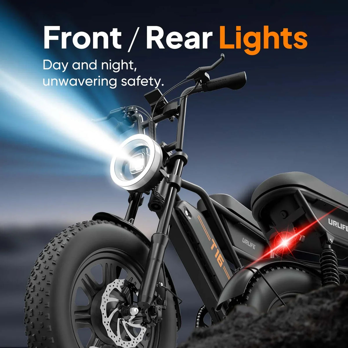 T16 Electric Bicycle, Fat Tyre, 25kmh, 250W Motor, 48V 13Ah Battery, Adult All-Terrain E-Bike