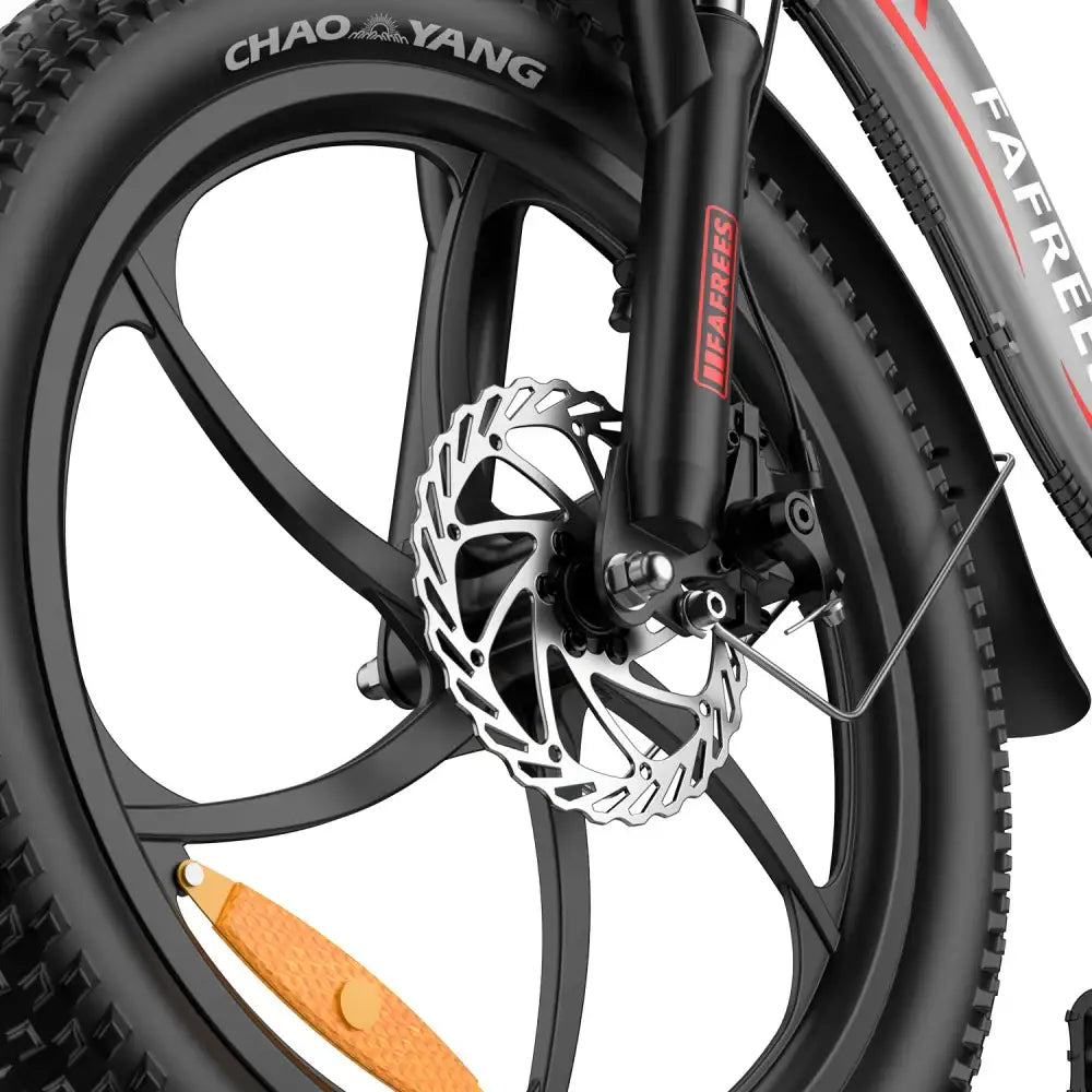 F20 250W Folding Electric Bike for Adults, 20" Fat Tyre eBike, 36V 16Ah Battery, Upto 25 km/h, Up to 75 km Range, Shimano 7-Speed - Gray