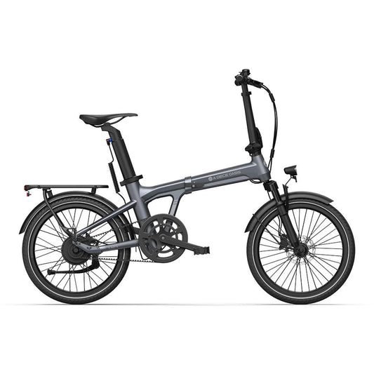Air 20S 250W Folding Electric Bike for Adults, 20" eBike, 36V 9.6Ah Battery, Up to 25 km/h, Up to 100 km Range - Grey