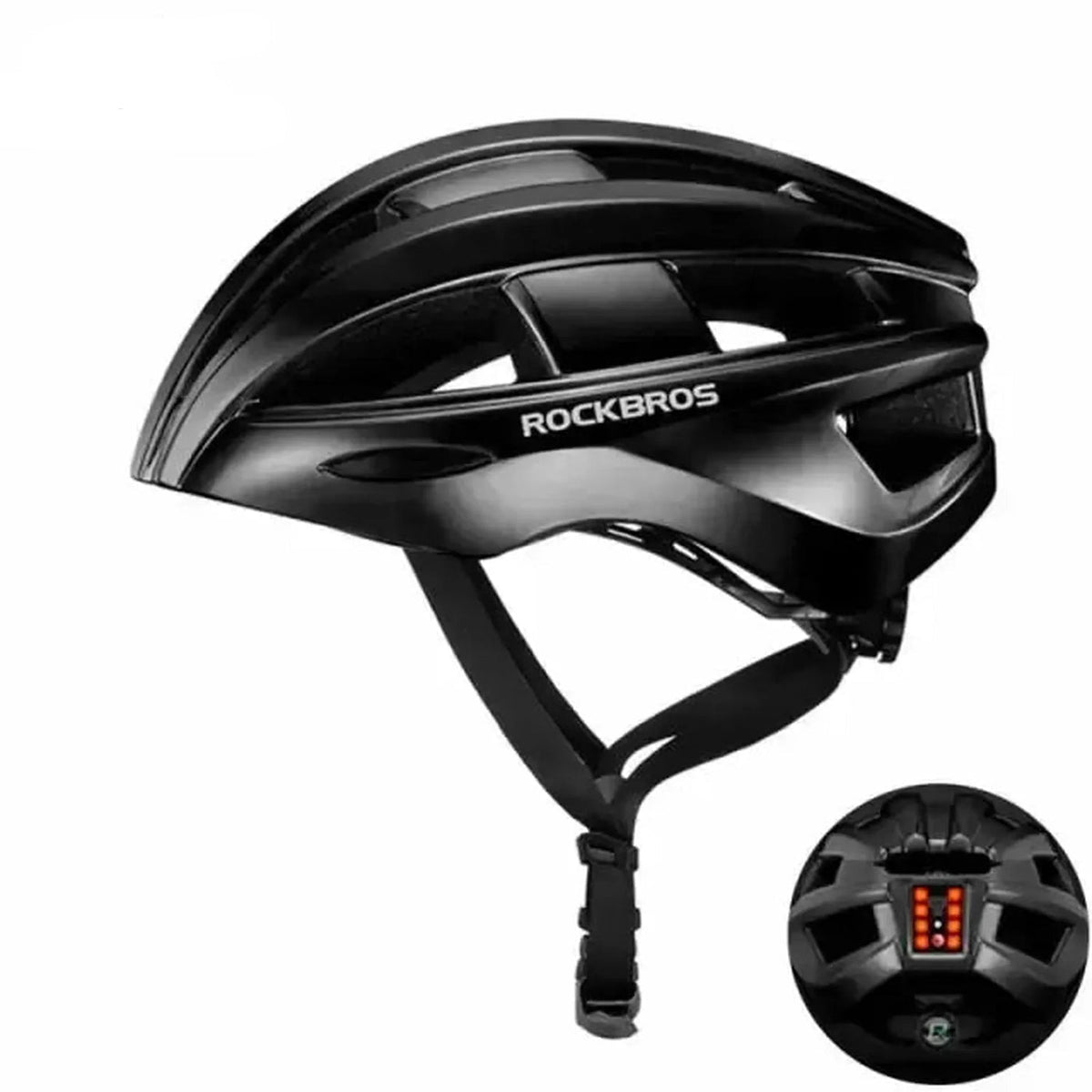 ROCKBROS Helmet – CE Certified Bike & Scooter Helmet with LED Light