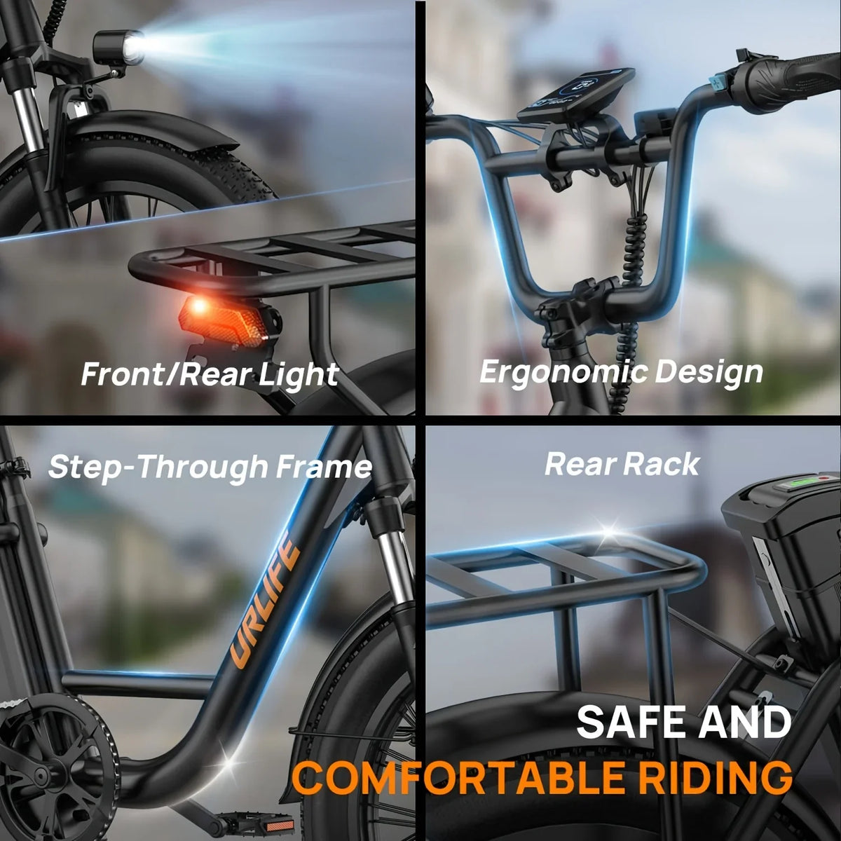 E20 adult 20' E-bike 25kmh 250W 48V 13Ah battery commute Electric Bike, Fat Tire city Ebike 7 Speed