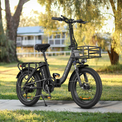 L20 SE 250W 20" Foldable Electric Trekking Bike 561Wh Step-through E-bike