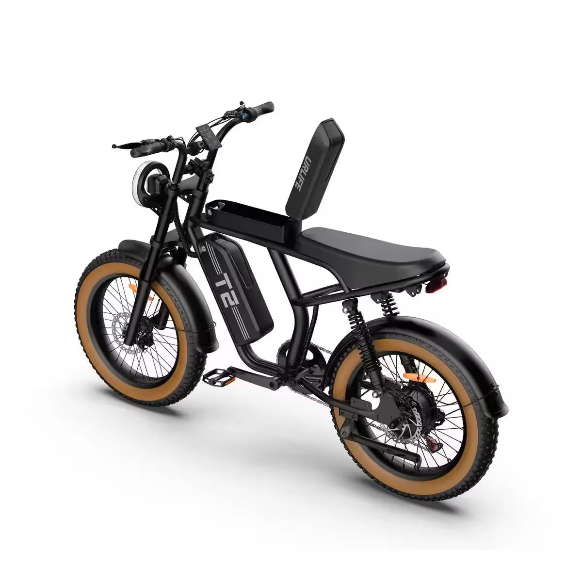T2 Electric Bike, 20 Inch Fat Tyre, 250W Motor, 48V 15.6Ah Removable Battery, Adult All-Terrain E-Bike
