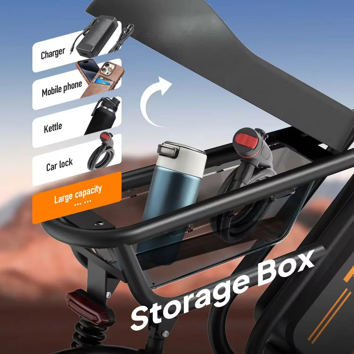 T16 Electric Bicycle, Fat Tyre, 25kmh, 250W Motor, 48V 13Ah Battery, Adult All-Terrain E-Bike