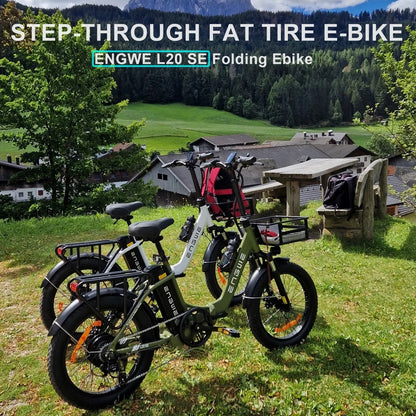 L20 SE 250W 20" Foldable Electric Trekking Bike 561Wh Step-through E-bike